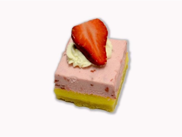 aardbeien petit four